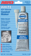 ABRO RTV SILICONE GASKET MAKER WHITE 85G